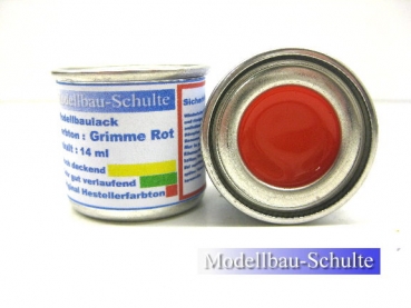 Schlepperlack Grimme Rot 14 ml